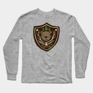 Protect Nature badge - Earth Day tee Long Sleeve T-Shirt